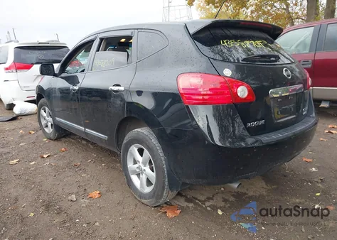 2012 Nissan Rogue S из США, поврежденный, VIN JN8AS5MV3CW358572